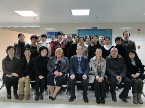 An Infection Control Management Expert from Aachen Luisen Hospital Visited Ningbo No.2 Hospital